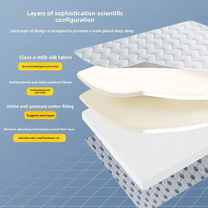 Soft Latex Mattress Home Use Tatami Pad Sleeping Mat for Students Dormitory Single Sponge Rent Special Pad Quilt