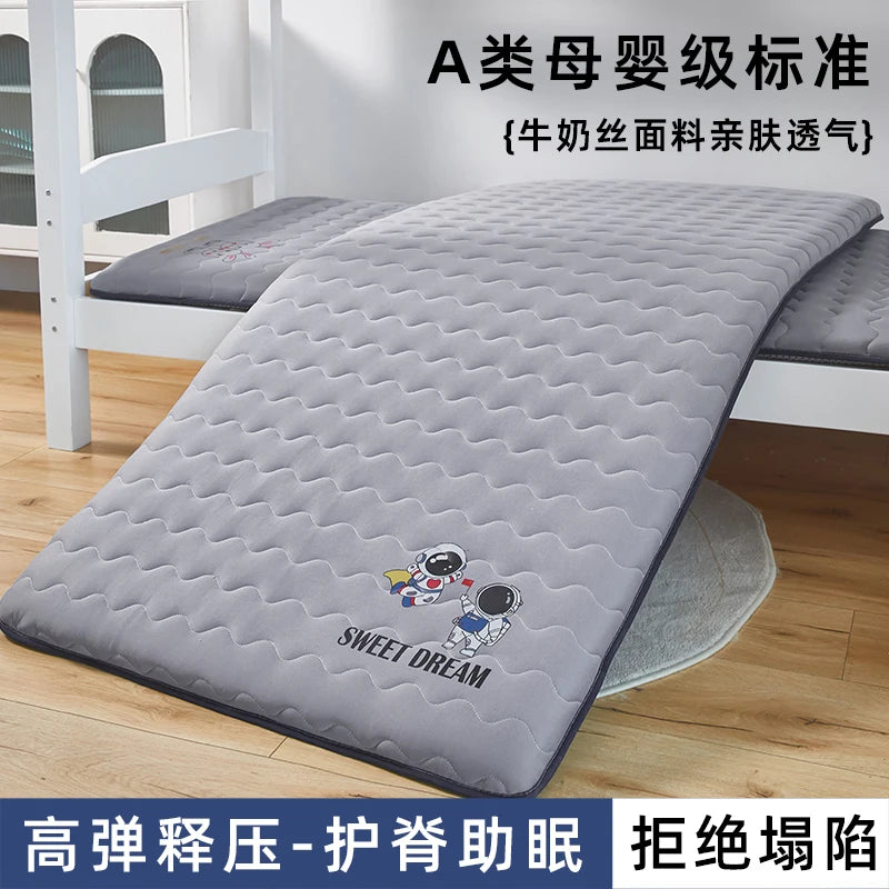 Soft Latex Mattress Home Use Tatami Pad Sleeping Mat for Students Dormitory Single Sponge Rent Special Pad Quilt