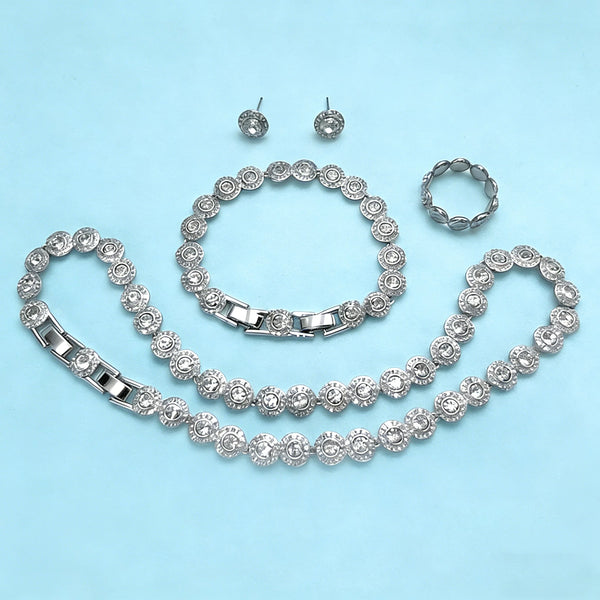 2026 Elegant Charming Jewelry, Inlaid with Sparkling Zirconia for Daily Wear & Special Occasions, Add Sparkle To Your Look