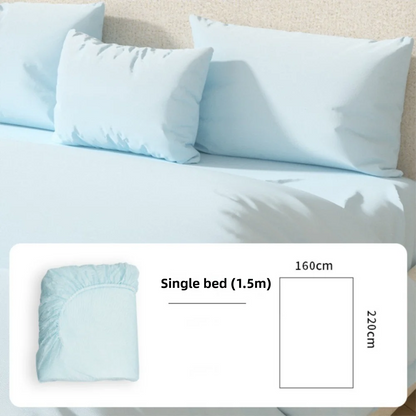 Non-woven Disposable Fitted Sheet with Elastic Bands Single Bed Mattress Covers Double Bed Non Slip Disposable Bed Sheet Hotel