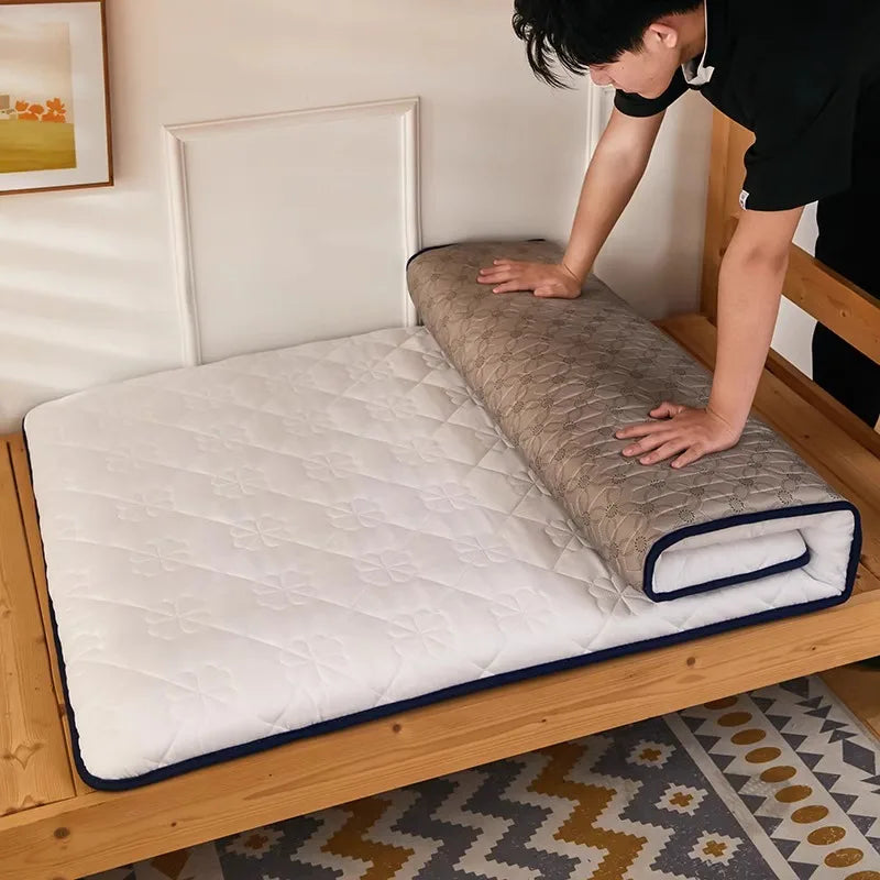 Soft Latex Mattress Home Use Tatami Pad Sleeping Mat for Students Dormitory Single Sponge Rent Special Pad Quilt
