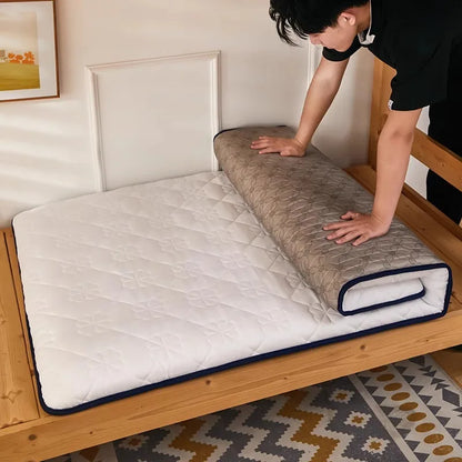 Soft Latex Mattress Home Use Tatami Pad Sleeping Mat for Students Dormitory Single Sponge Rent Special Pad Quilt