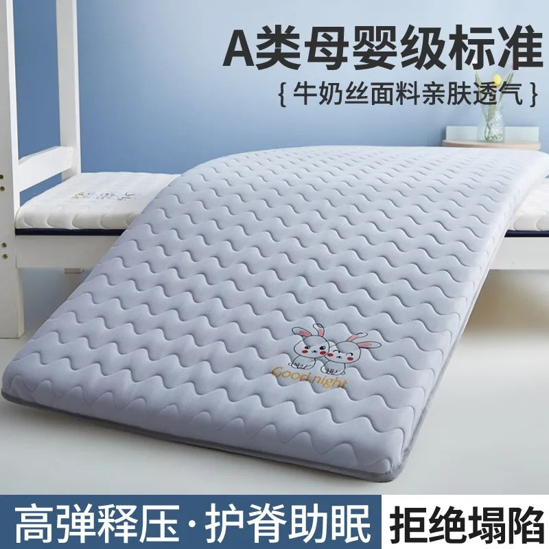 Soft Latex Mattress Home Use Tatami Pad Sleeping Mat for Students Dormitory Single Sponge Rent Special Pad Quilt