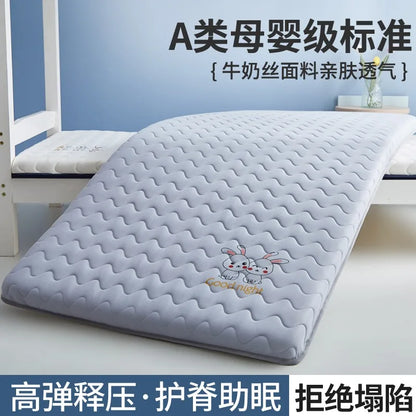 Soft Latex Mattress Home Use Tatami Pad Sleeping Mat for Students Dormitory Single Sponge Rent Special Pad Quilt