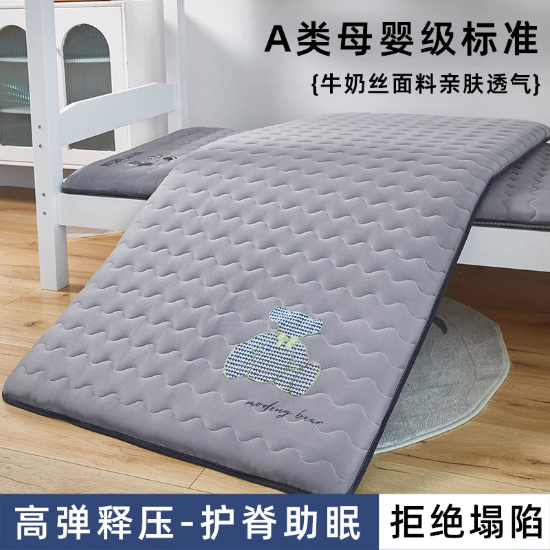 Soft Latex Mattress Home Use Tatami Pad Sleeping Mat for Students Dormitory Single Sponge Rent Special Pad Quilt